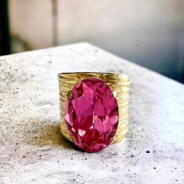 ELVIRE RING IN PINK